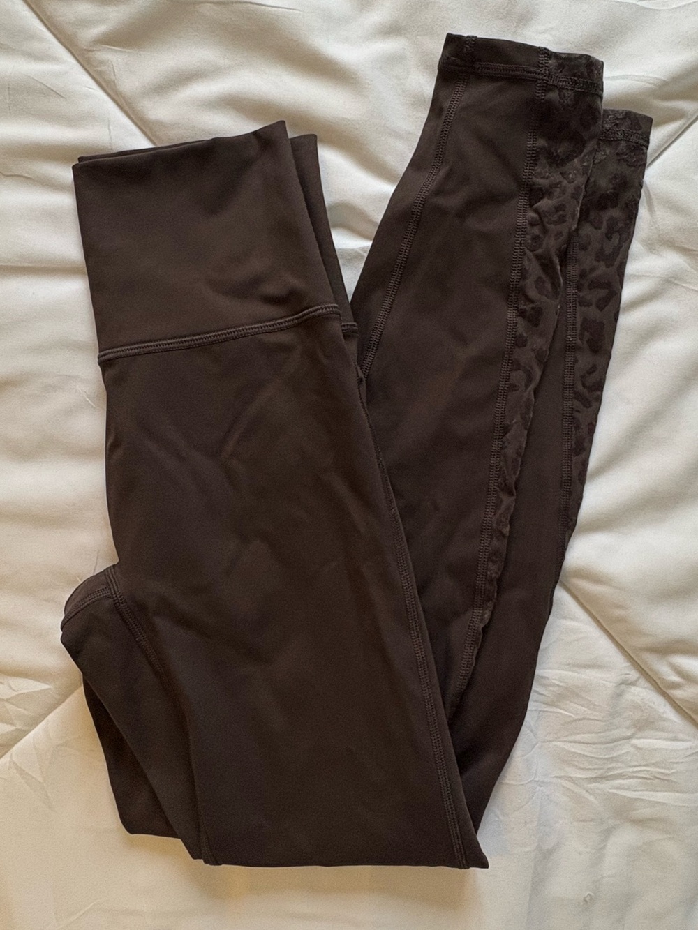Aerie brown cheetah print leggings mesh